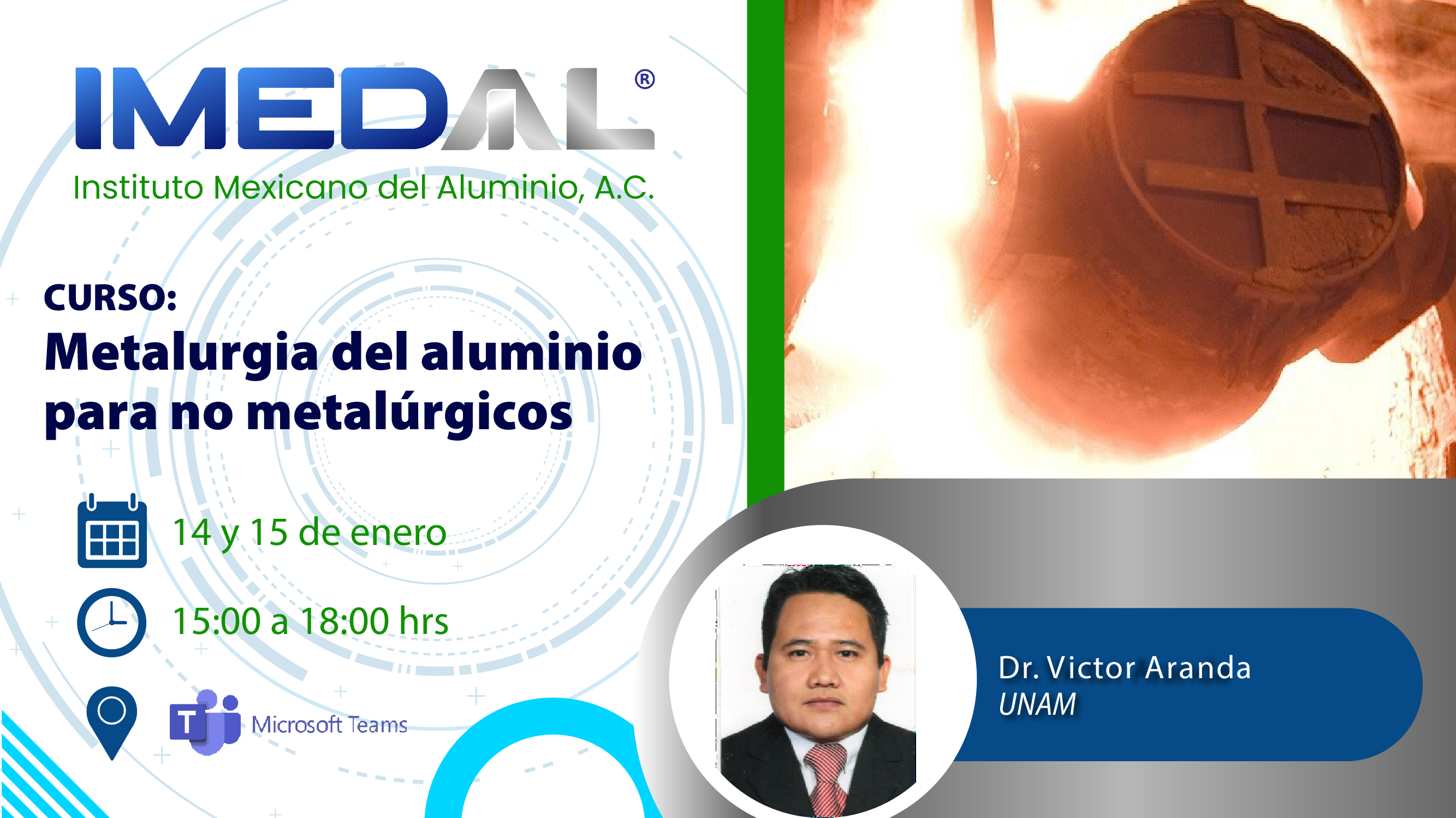 Curso: Metalurgia del aluminio para no metalúrgicos 